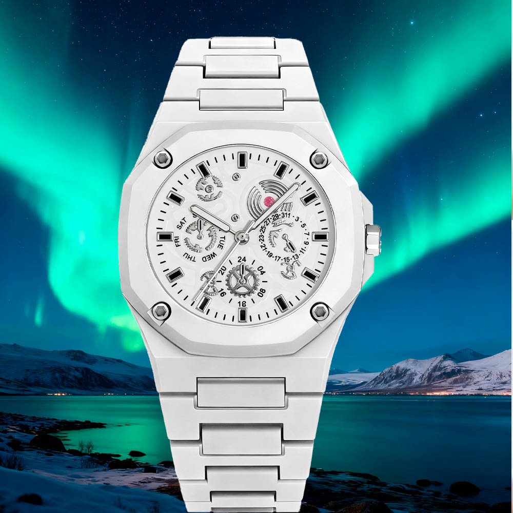 Neue, einteilige Uhr mit polyg – Coordinates Bracelet Bewertung und Preis