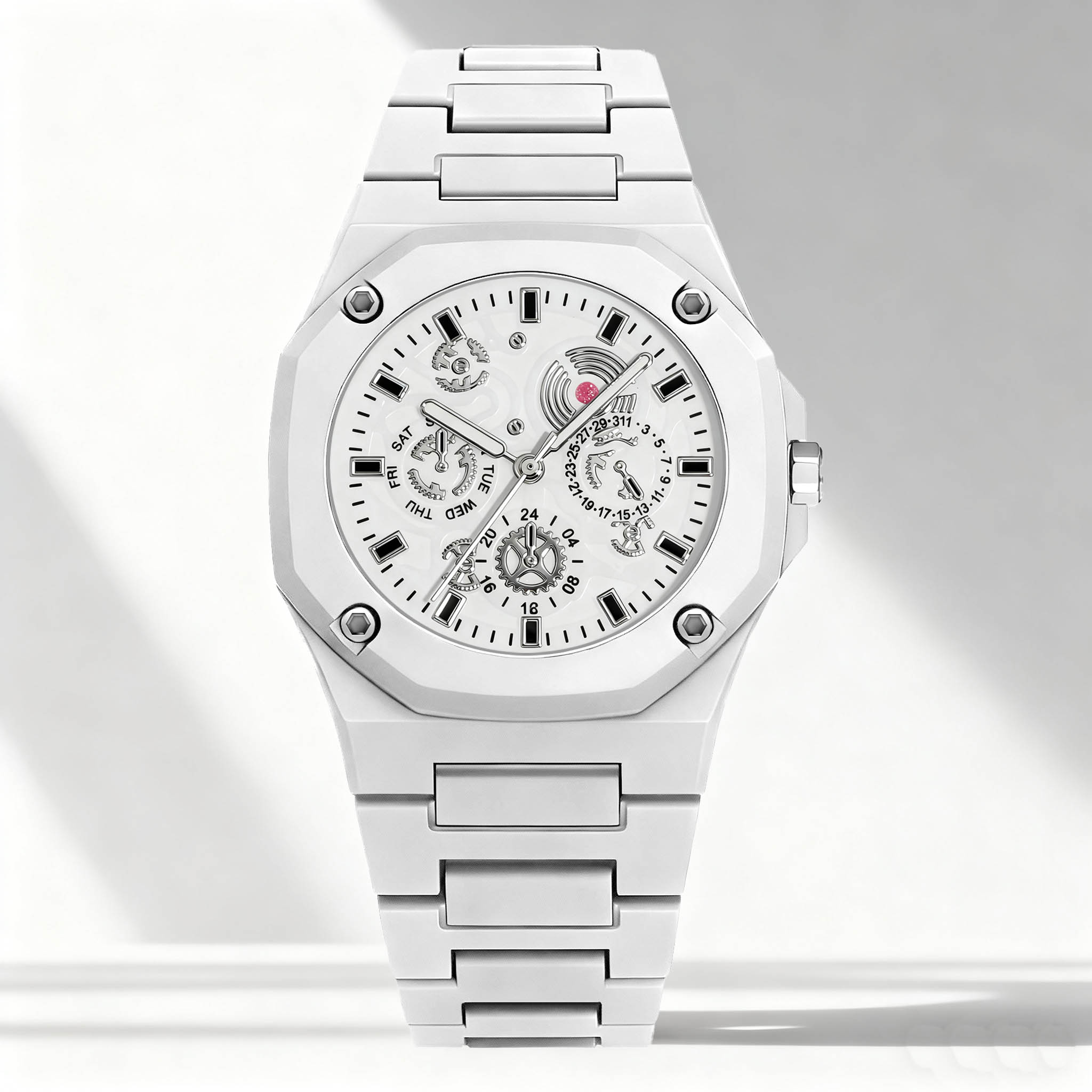 Neue, einteilige Uhr mit polyg – Coordinates Bracelet Bewertung und Preis