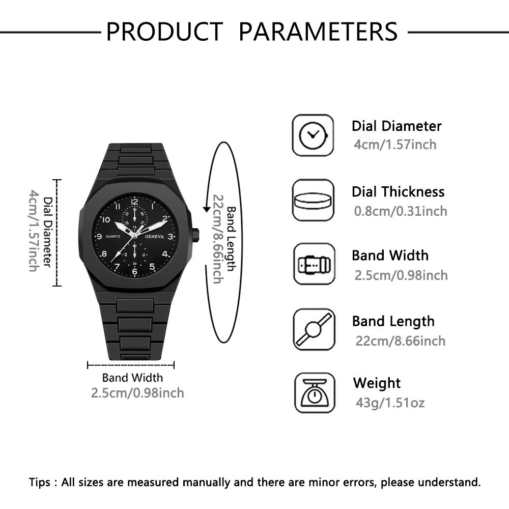 Neue, einteilige Uhr mit polyg – Coordinates Bracelet Bewertung und Preis